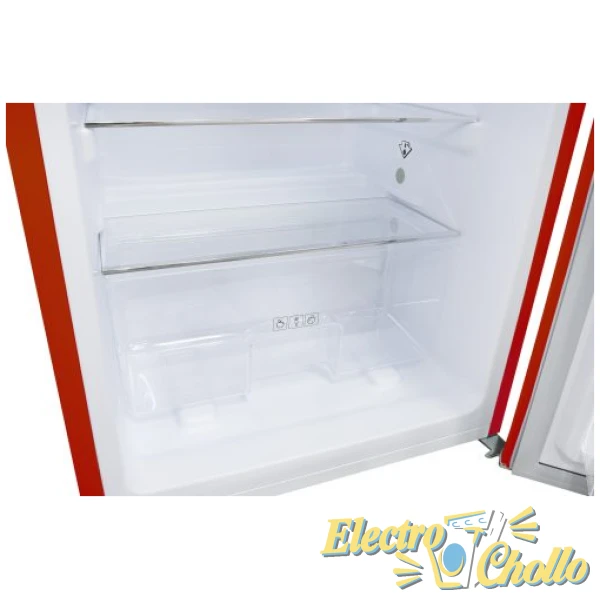 FRIGO EXQUISIT RKS325VH160F ROJO