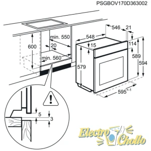 HORNO AEG BPS331120M PIROLITICO A+ 2 HORNO AEG BPS331120M PIROLITICO A+