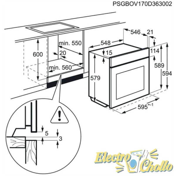 HORNO AEG BPS331120M PIROLITICO A+