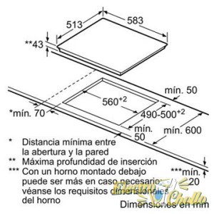 VITROCERAMICA BALAY 3EB720XR