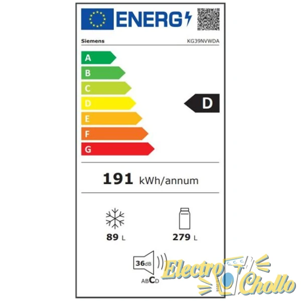 COMBI SIEMENS KG39NVWDA 203X60