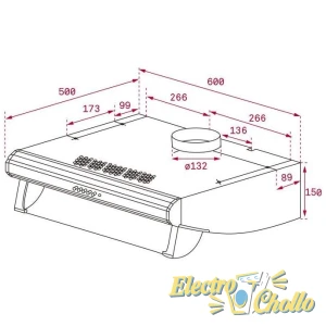 CAMPANA TEKA C6310IX CLASSIC 60CM 2 CAMPANA TEKA C6310IX CLASSIC 60CM