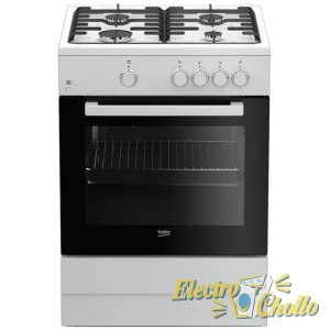 Cocina Beko FSG62000DWL de Cuatro Fuegos