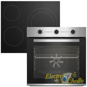 Conjunto Beko BBSE12120XD Horno + Vitro