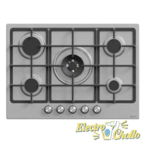 Placa de Gas Natural o Butano Nevir NVR-PG5FPH de 70cm con 5 Fuegos