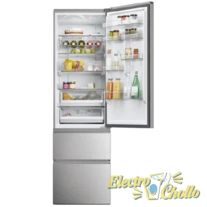 Combi Haier HTW5620DNMG 205x60 3Puertas Inox