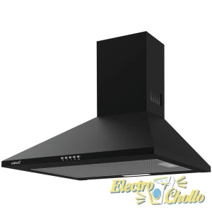 Campana Cata OMEGAII 600BK Decorativa Negra 60cm