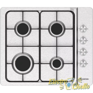 Placa de Gas Infiniton GAS4BNAI de 4 Fuegos Inox