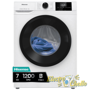 Lavadora Hisense WF1G7021BW de 7Kg 1200R