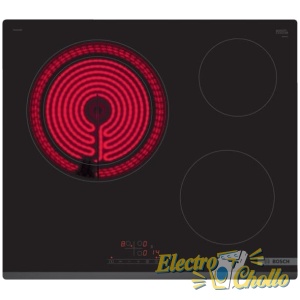 Vitrocerámica Bosch PKK631BB8E de Tres Zonas