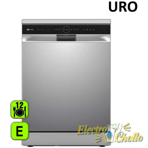 Lavavajillas Uro ULV12X Inox Clase E 60CM